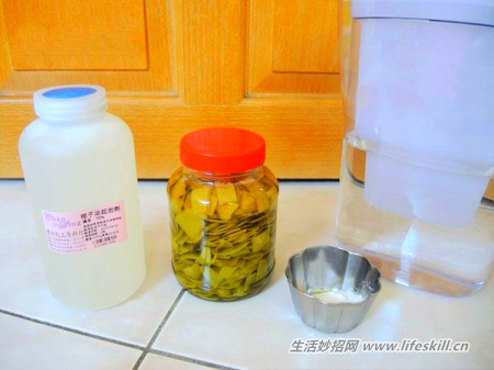 巧将柚子皮变成除臭好帮手